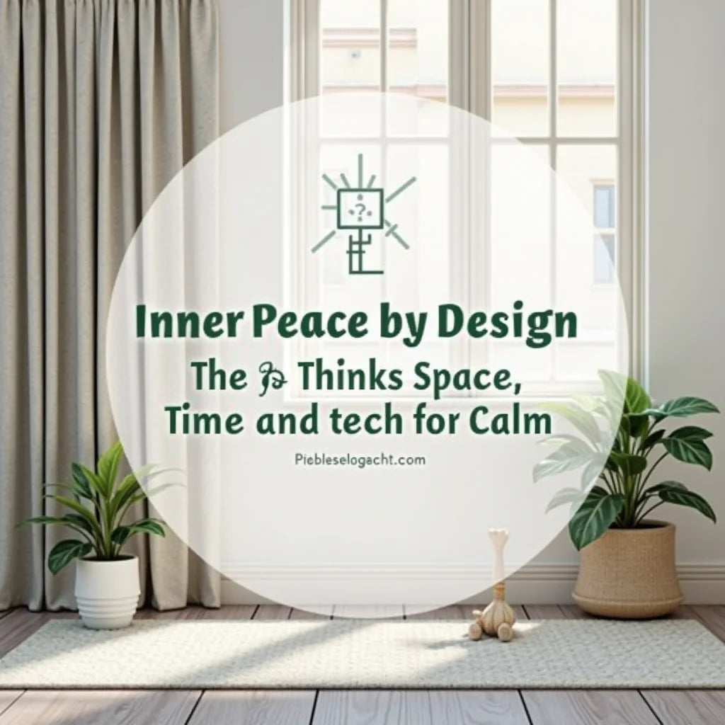 Inner Peace - Inner Peace by Design Rethink Space Time and Tech for Calm