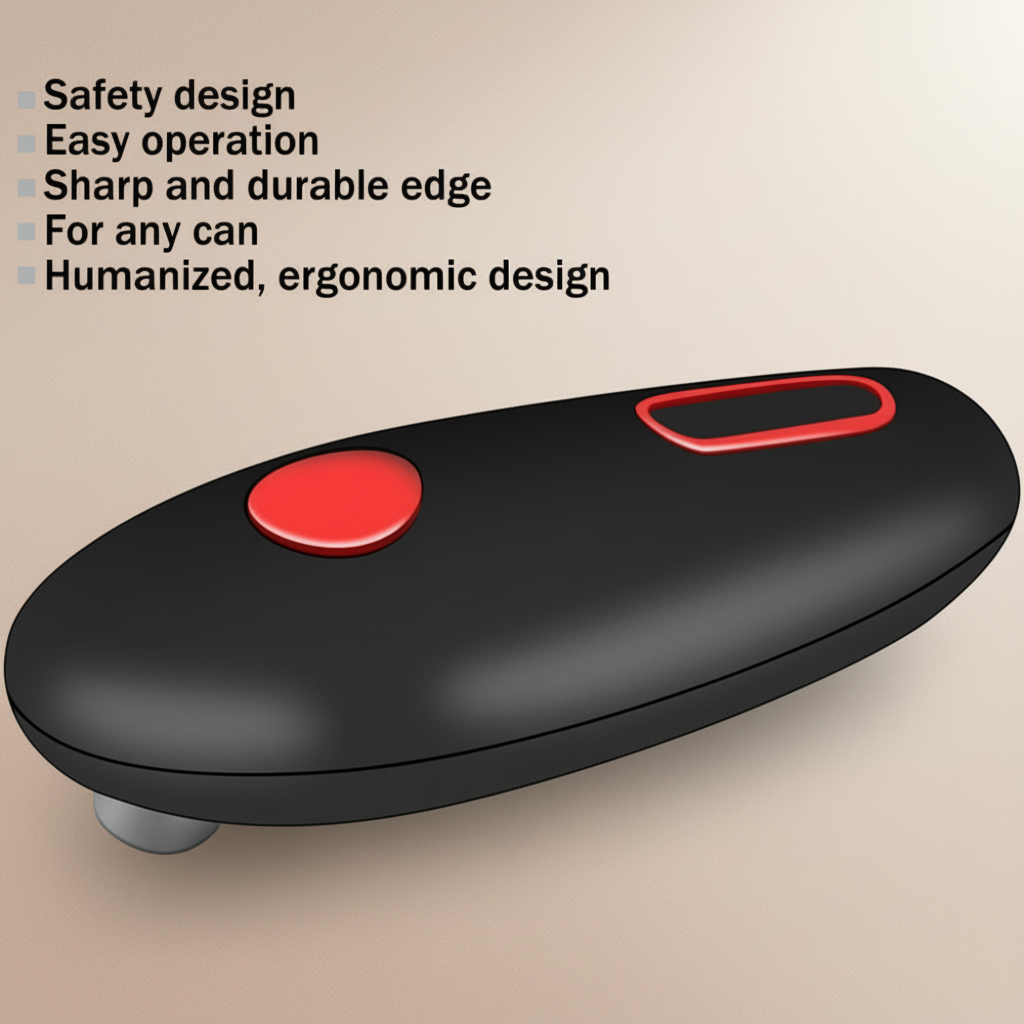 Electric One-Touch Can Opener — Sacred Kitchen Edition