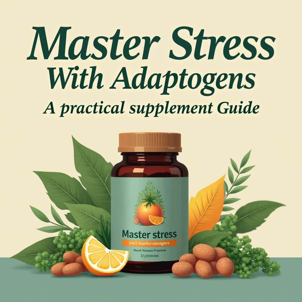 Adaptogen Supplement For Stress Support - Master Stress With Adaptogens A Practical Supplement Guide