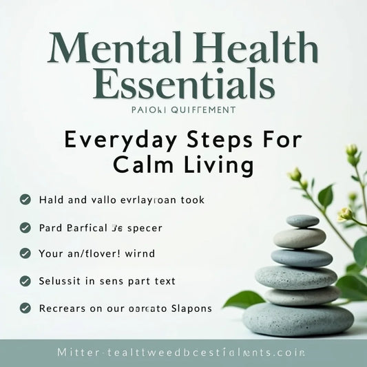 Mental Health - Mental Health Essentials Everyday Steps for Calm Living
