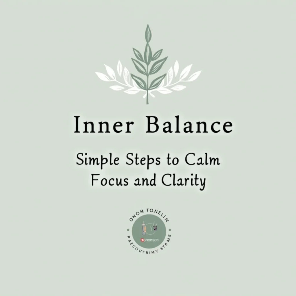 Inner Balance - Inner Balance: Simple Steps to Calm Focus and Clarity