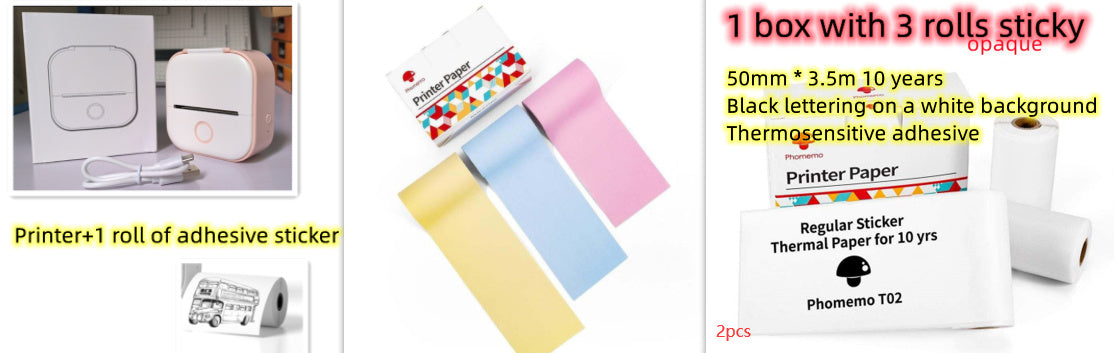 Mini Portable Printer BT