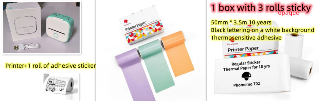 Mini Portable Printer BT