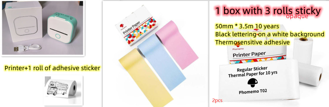 Mini Portable Printer BT