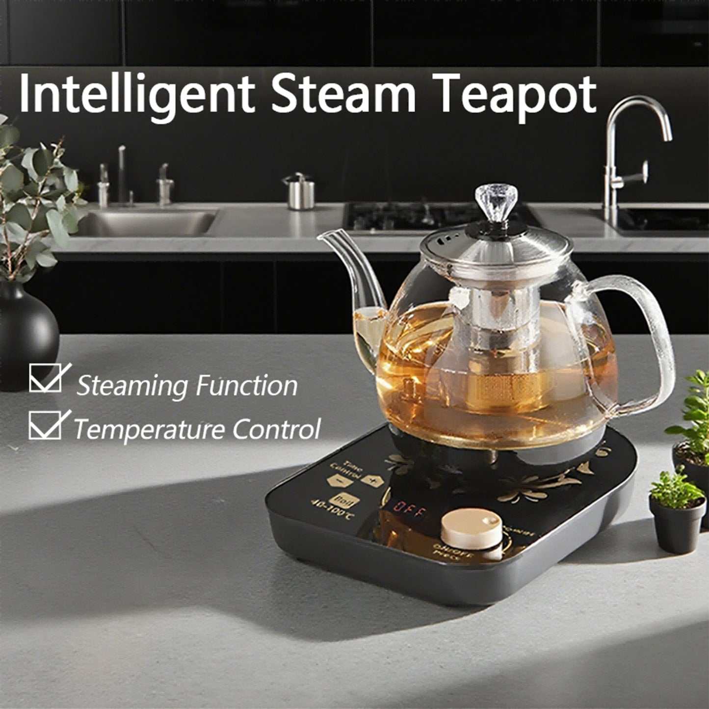 Glass Teapot  800ml