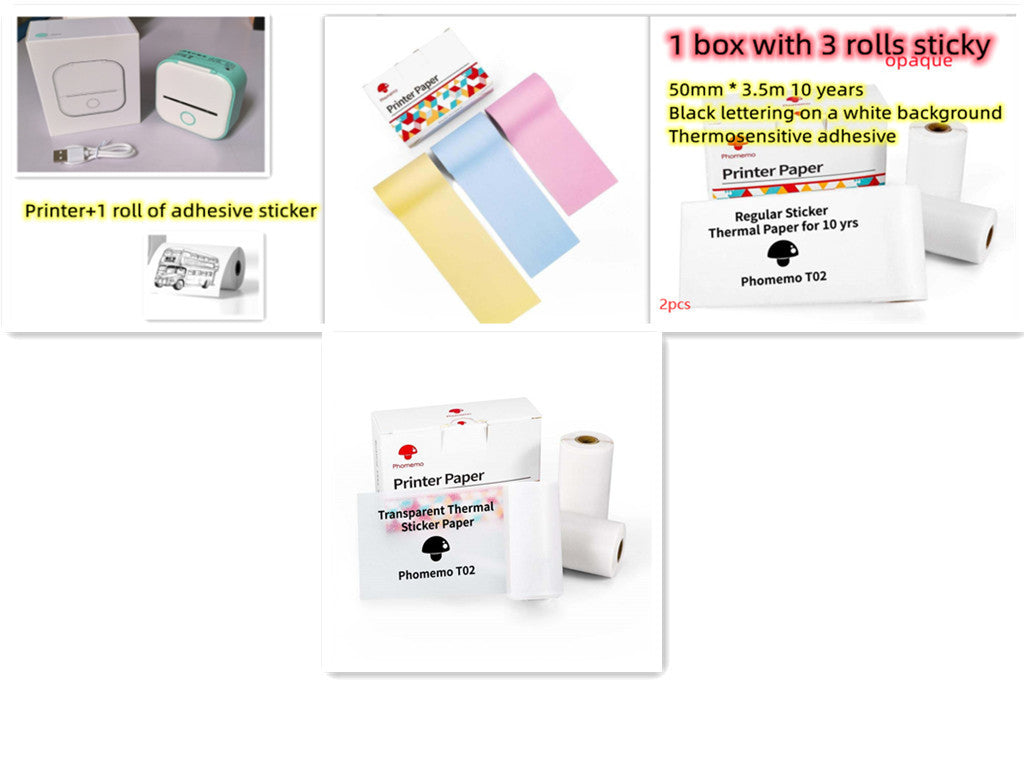 Mini Portable Printer BT