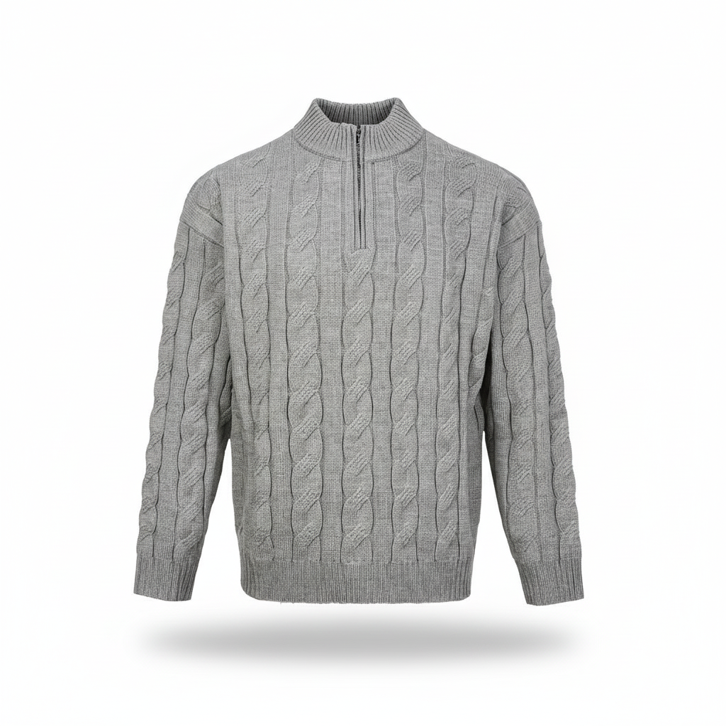 Zipper Polo Bear - Sweater