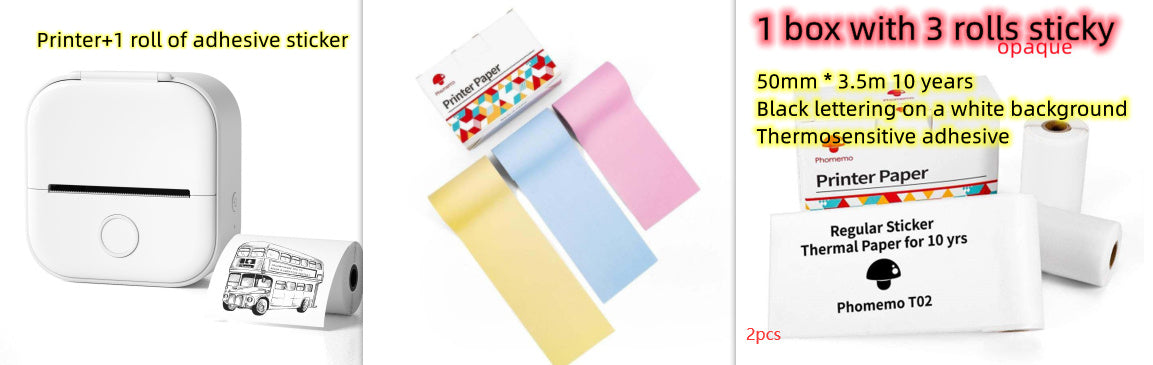 Mini Portable Printer BT