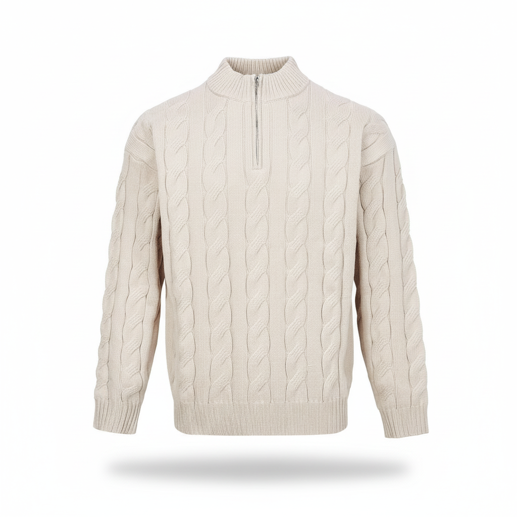 Zipper Polo Bear - Sweater